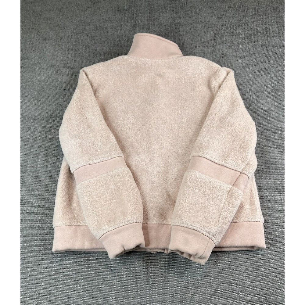 Free People FP Movement Jacket Womens (M) Pink Timeless Fleece Zip Deep Pile - Picture 3 of 8
